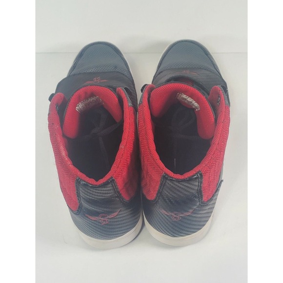 Creative Recreation cesario black smoke red CR 442 S10812 SIZE 10 - Picture 3 of 12